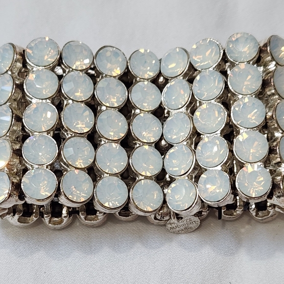 Philippe Audibert Rhinestone Stretch Bracelet - Picture 3 of 4